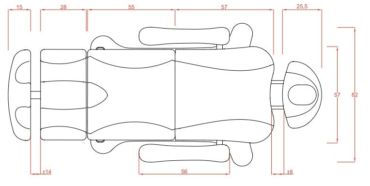 Weelko camilla eléctrica Tempo 3 motores.
