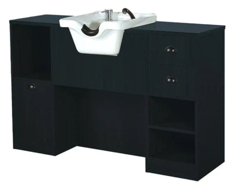 Lava cabezas barber OKE negro