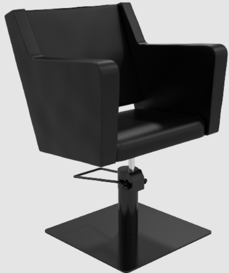 Sillón peluquería Anouk Negro