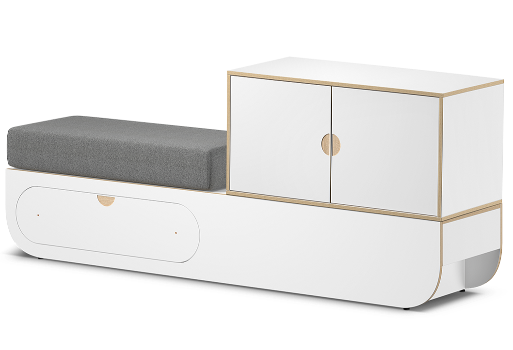 Mueble sillon espera IKON blanco