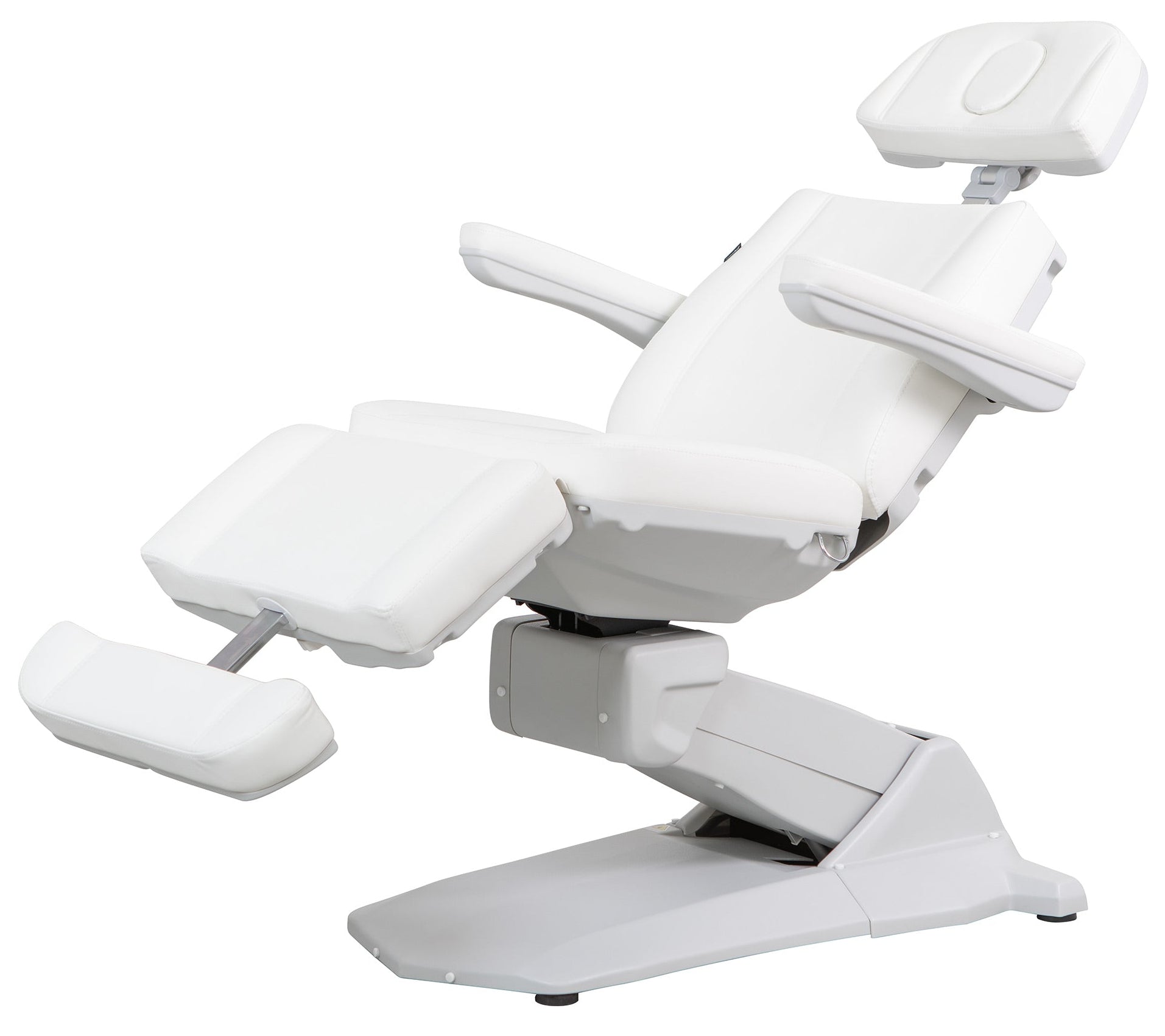 Sillón camilla estética Maxi Smart 4 motores calefacción Blanca