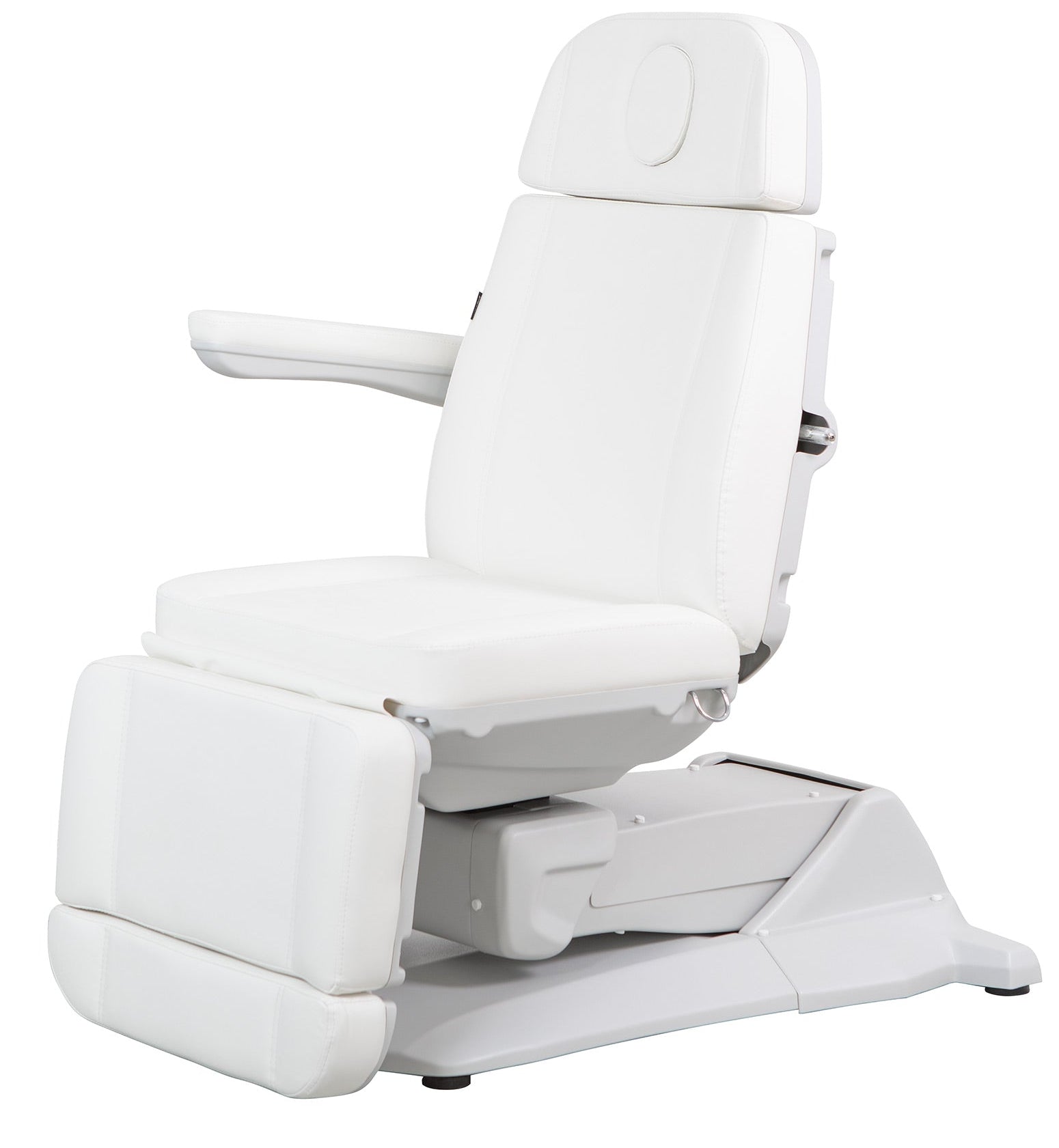 Sillón camilla estética Maxi Smart 4 motores calefacción Blanca