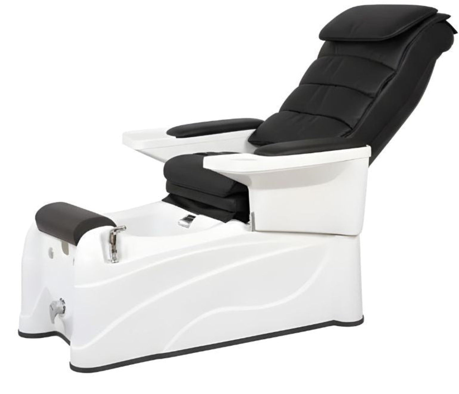 Sillón pedispa con masaje Ease Negro