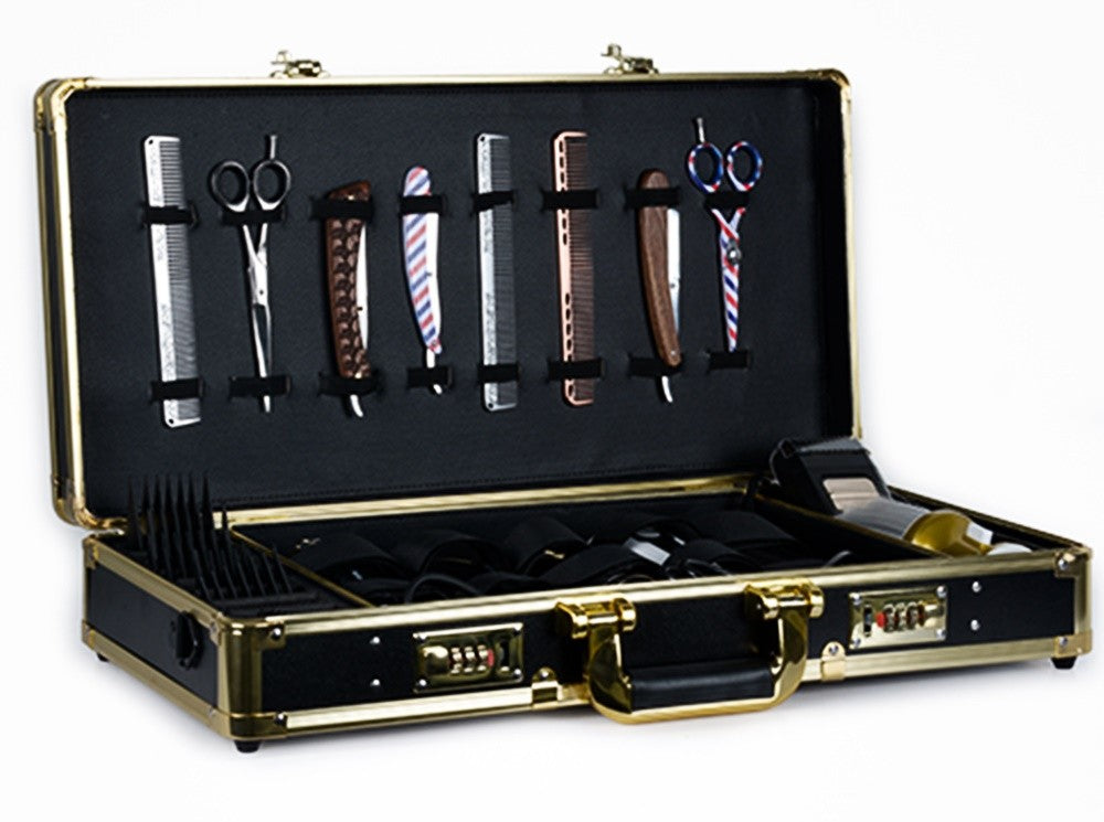 Maletin profesional barbero Gold