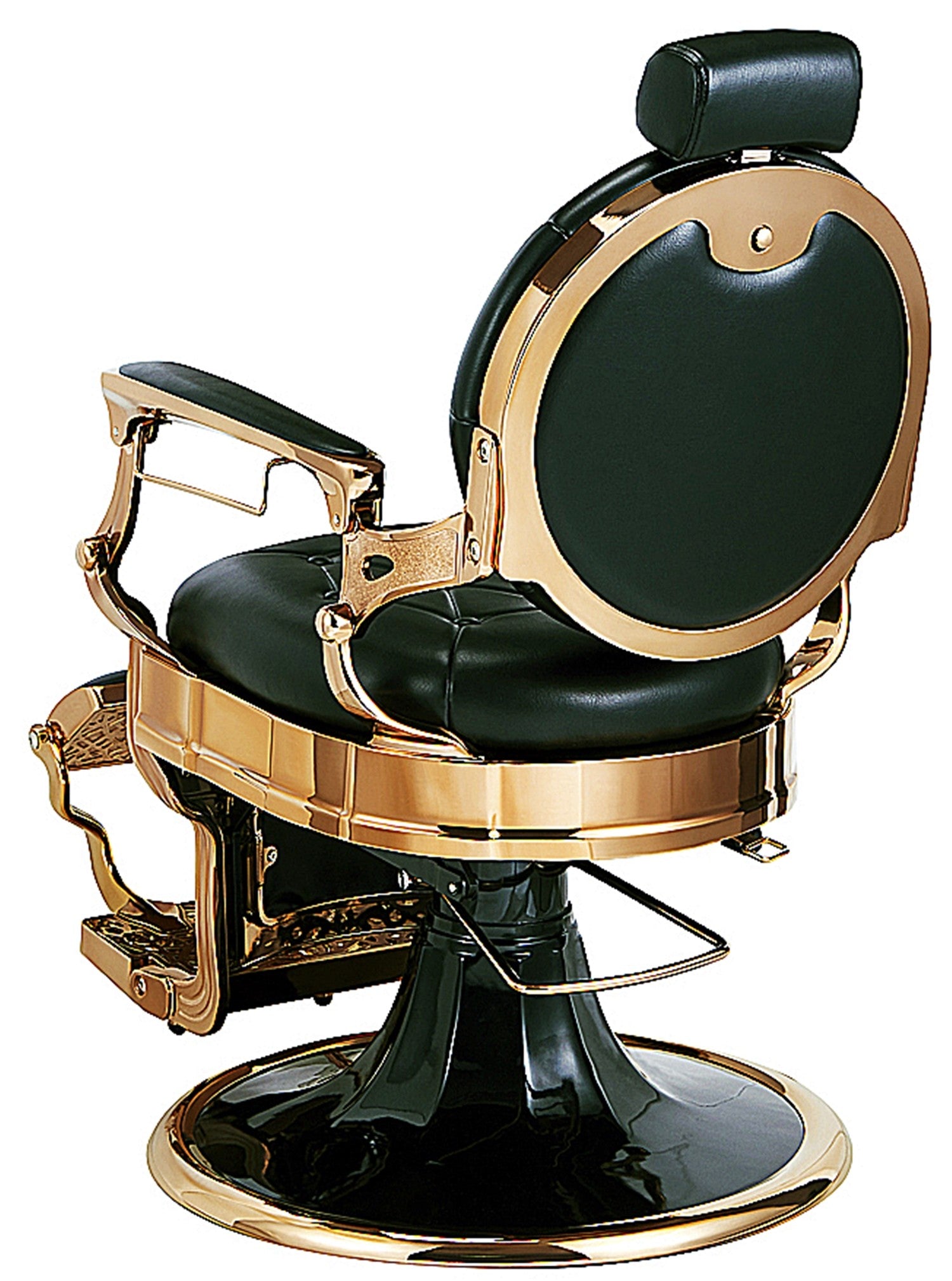 Sillón Barbero Kirk Verde Gold