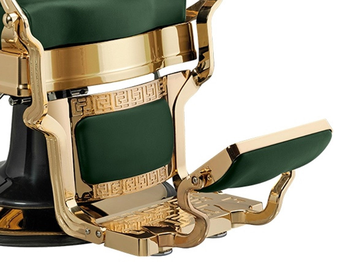 Sillón Barbero Buzz Gold Verde