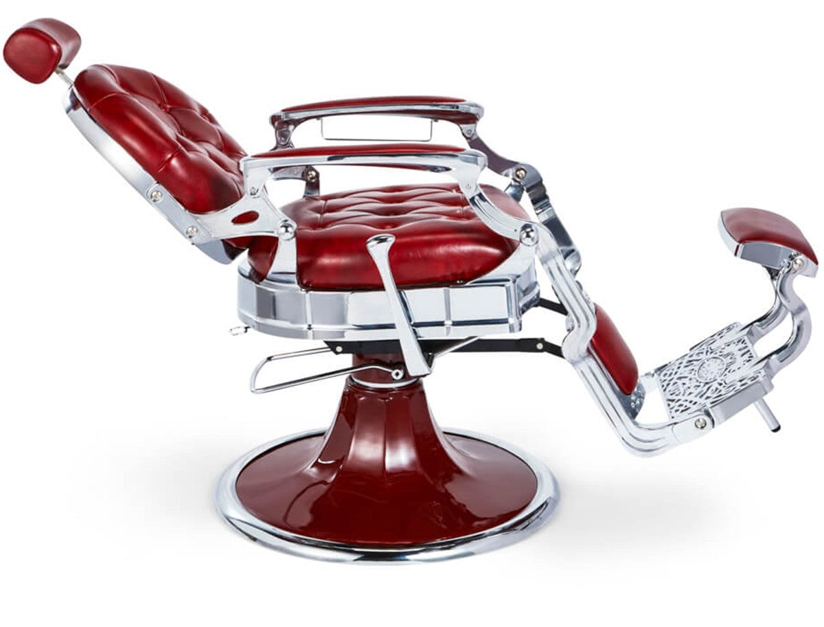 Sillon barbero Kirk Rojo