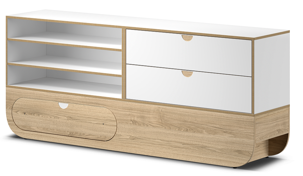 Aparador para almacenaje Ikon 2M Roble