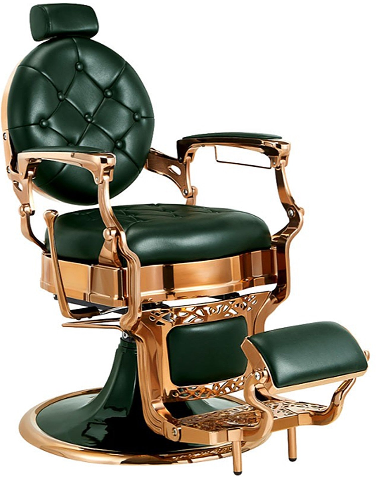 Sillón Barbero Kirk Verde Gold