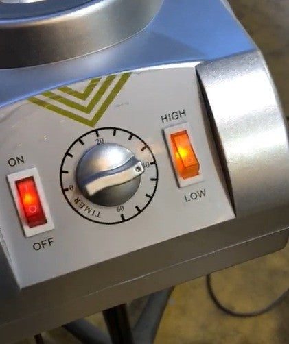Vapor para tratamientos capilares pie