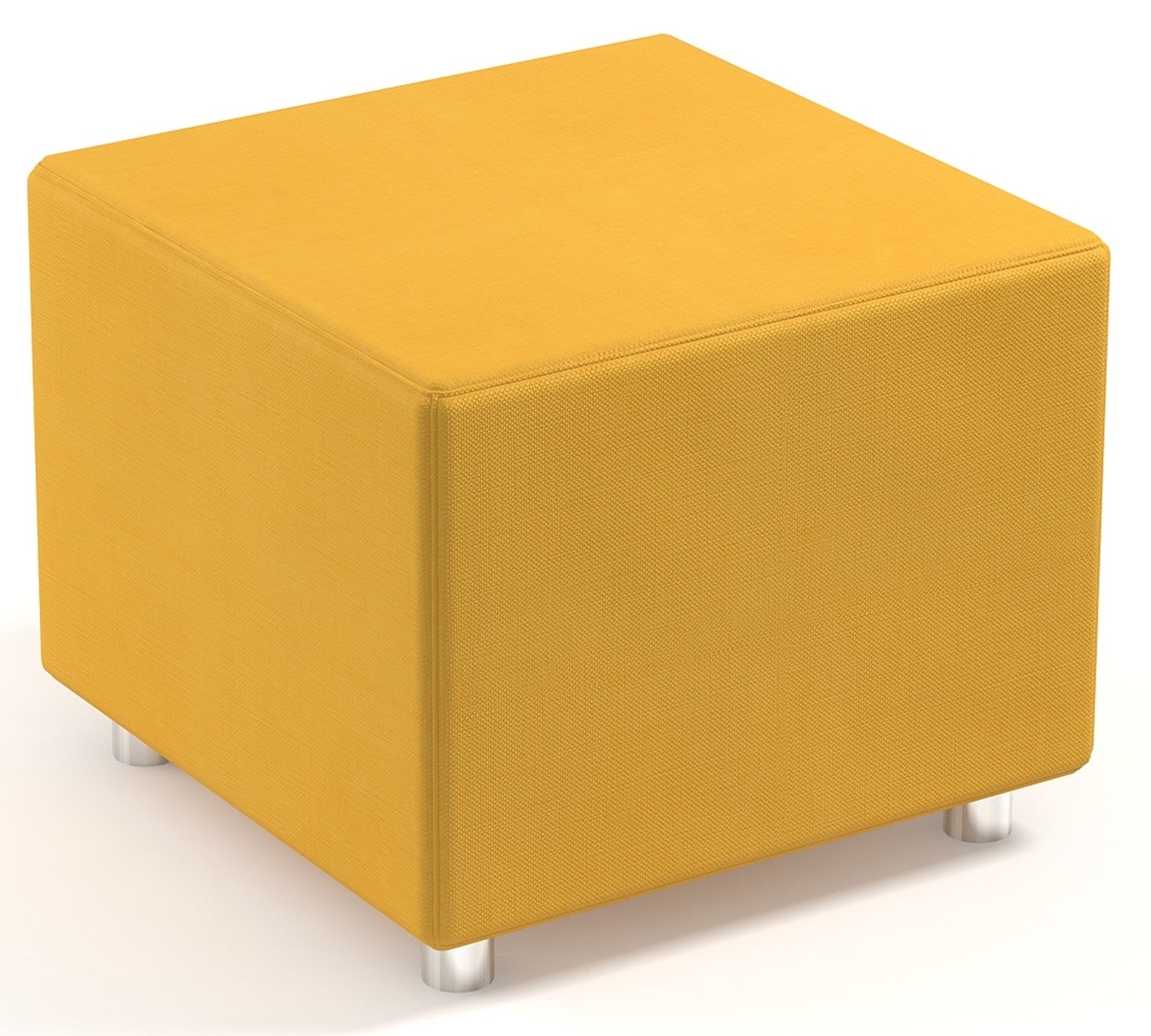 Sillón puff Cube Ocre
