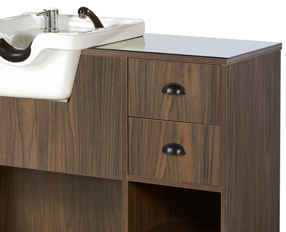 Lava cabezas barber OKE oscuro