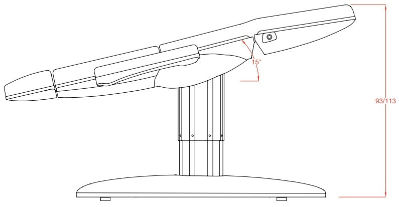 Weelko camilla estética eléctrica Vome.