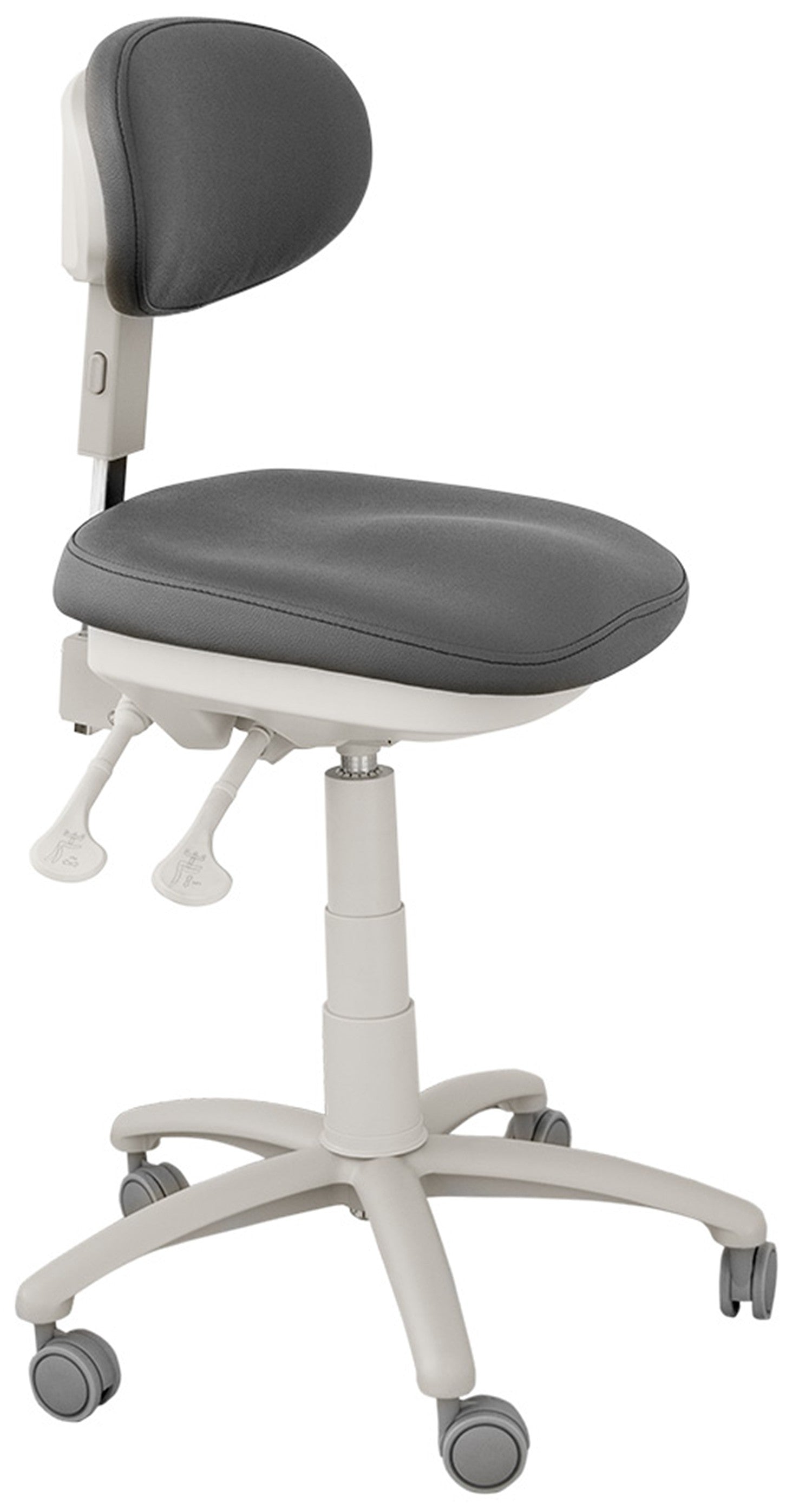 Taburete multiposicion SWAY gris oscuro