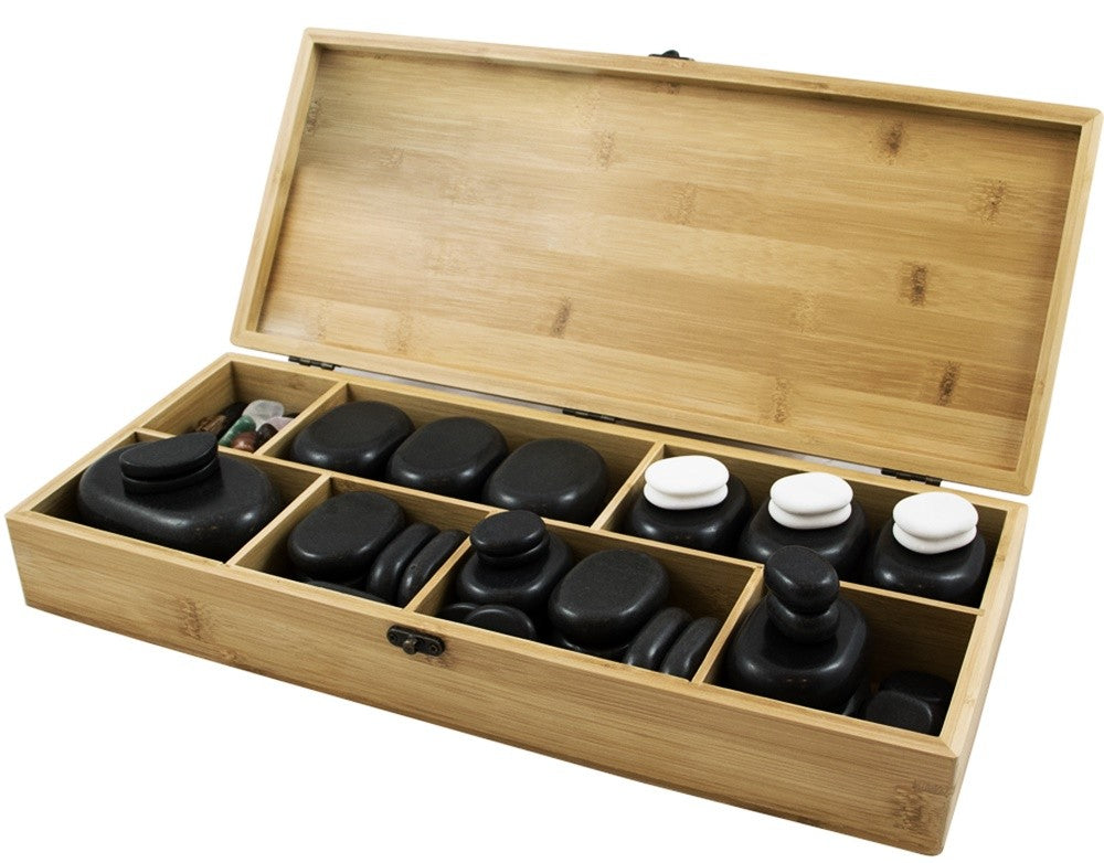 Piedras de Basalto masajes maxi