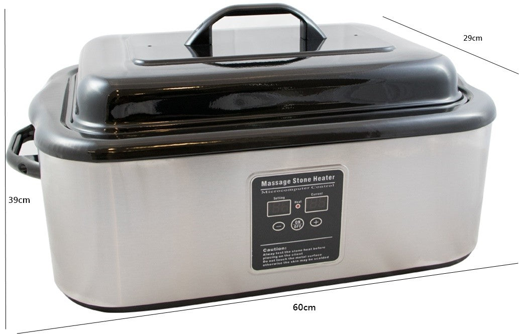 Calienta Piedras de Basalto Spa 18l