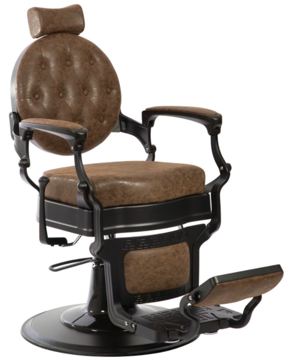 Sillón Barbero Barber Mae marron