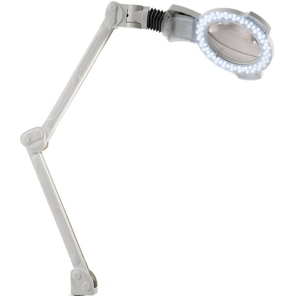 Lupa estetica Leds 5 dioctrias pinza