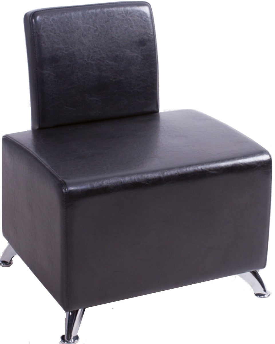 Sillón espera Cubic con respaldo