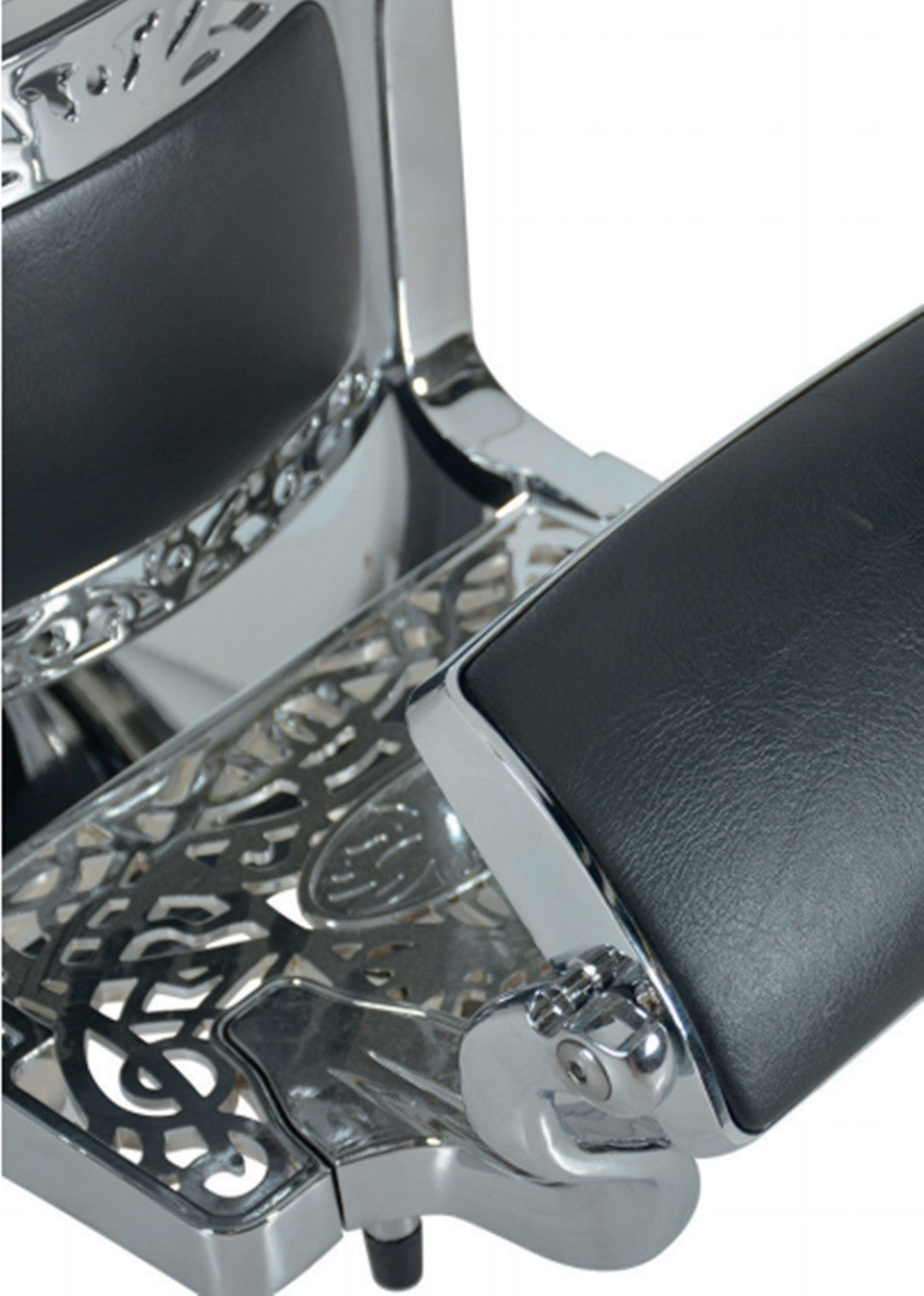 Sillón barbero Olimpo Cromo