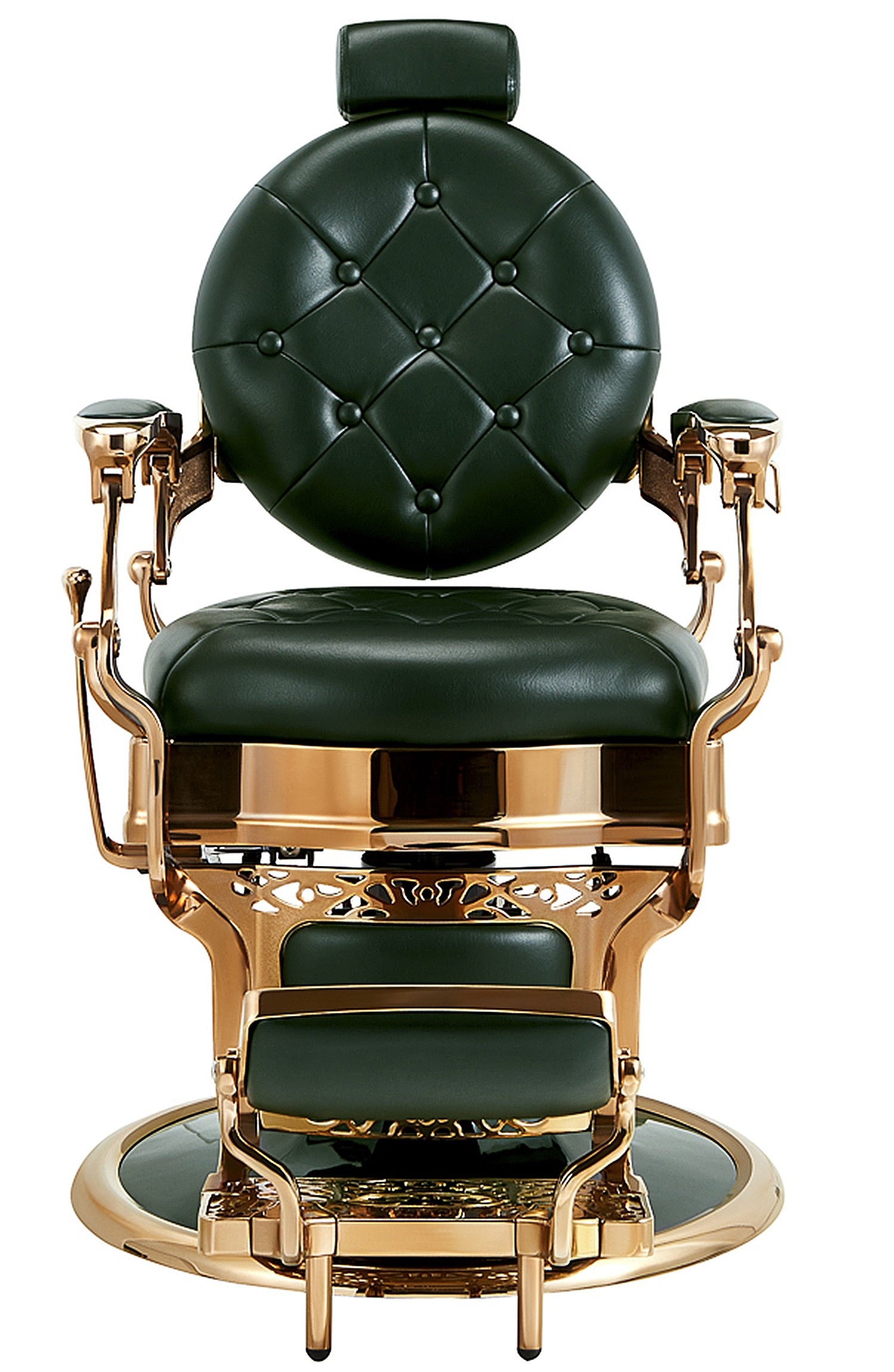 Sillón Barbero Kirk Verde Gold