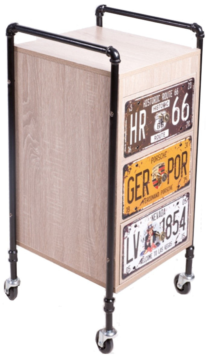 Carrito de madera Tubular Fresno