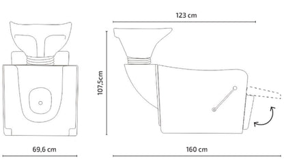 Lava cabezas Jordan elevable