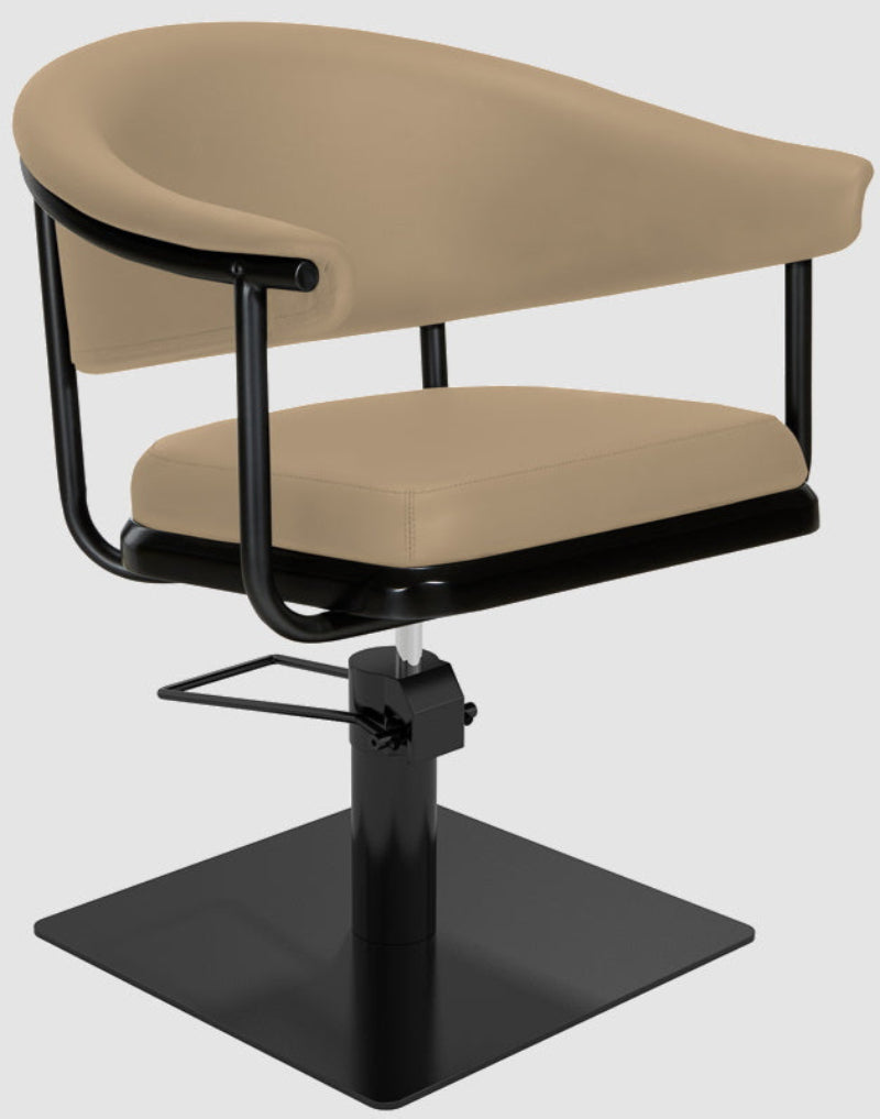 Silla tocador peluquería Lyra Beige