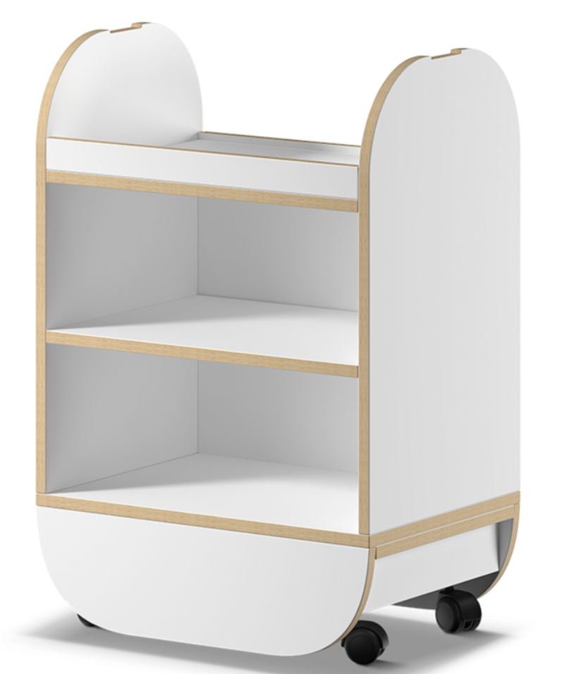 Carrito ikon blanco