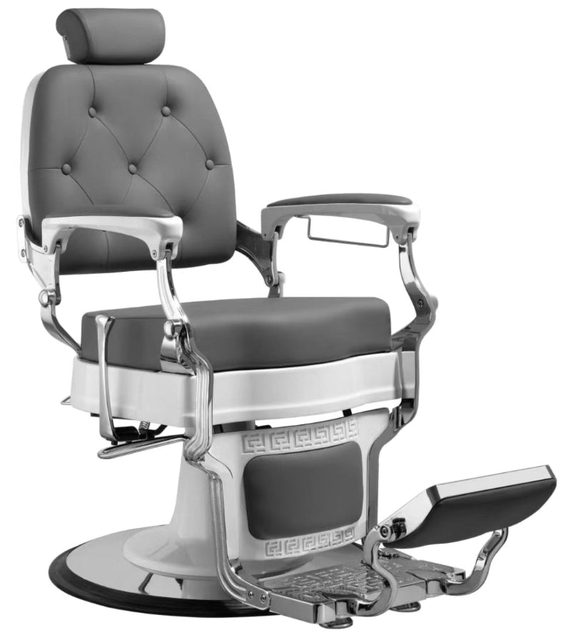 Sillón Barbero Trim White Grey