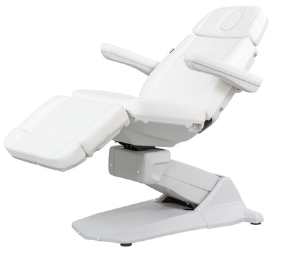 Sillón camilla estética Maxi Smart 4 motores calefacción Blanca