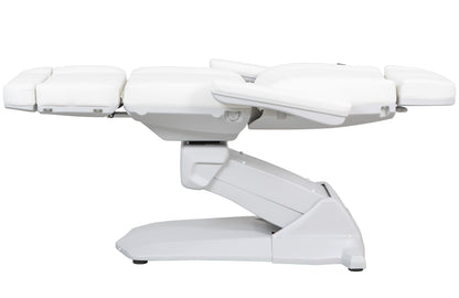 Sillón camilla estética Maxi Smart 4 motores calefacción Blanca