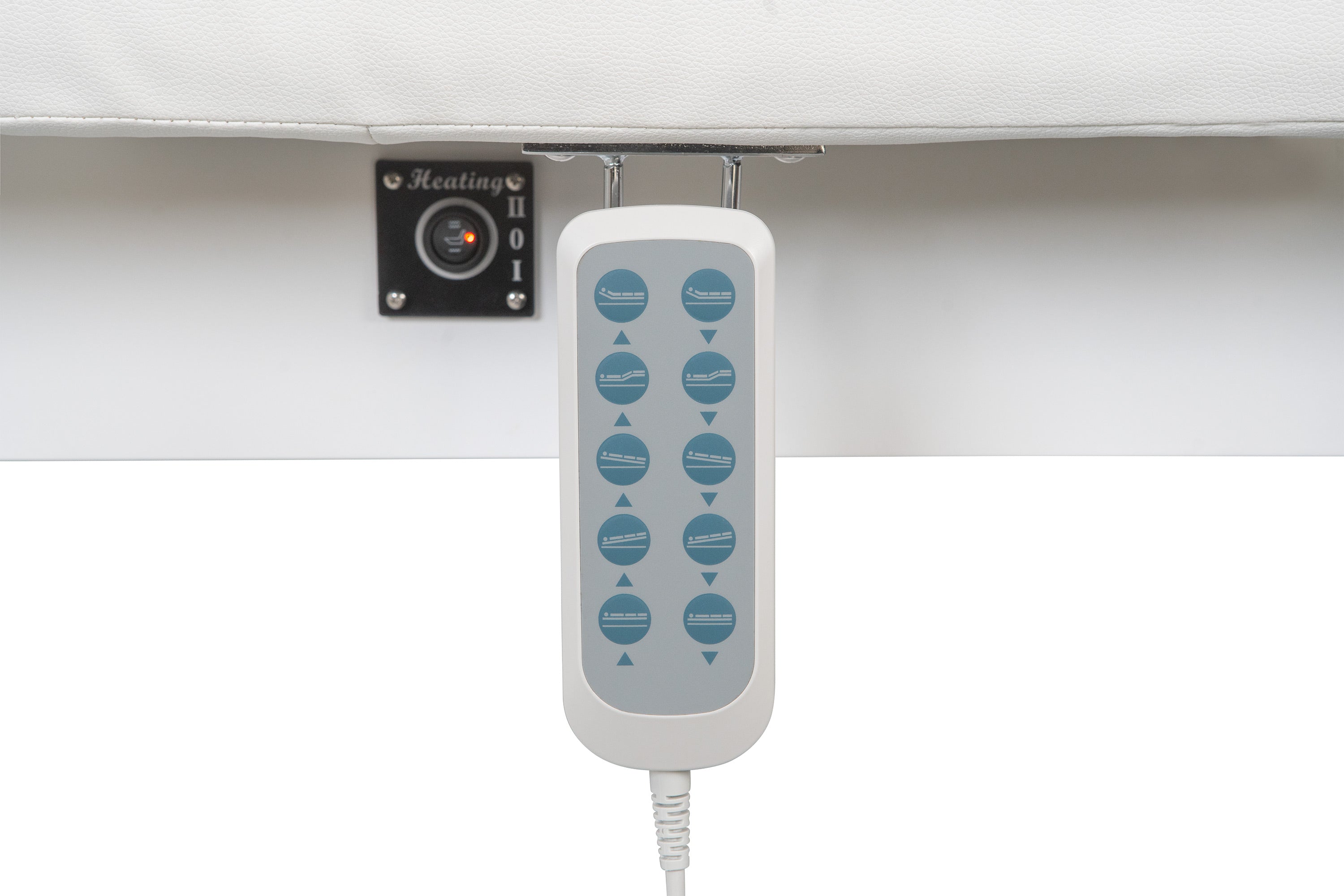 Camilla para spa Atland blanca 4 motores calefacción