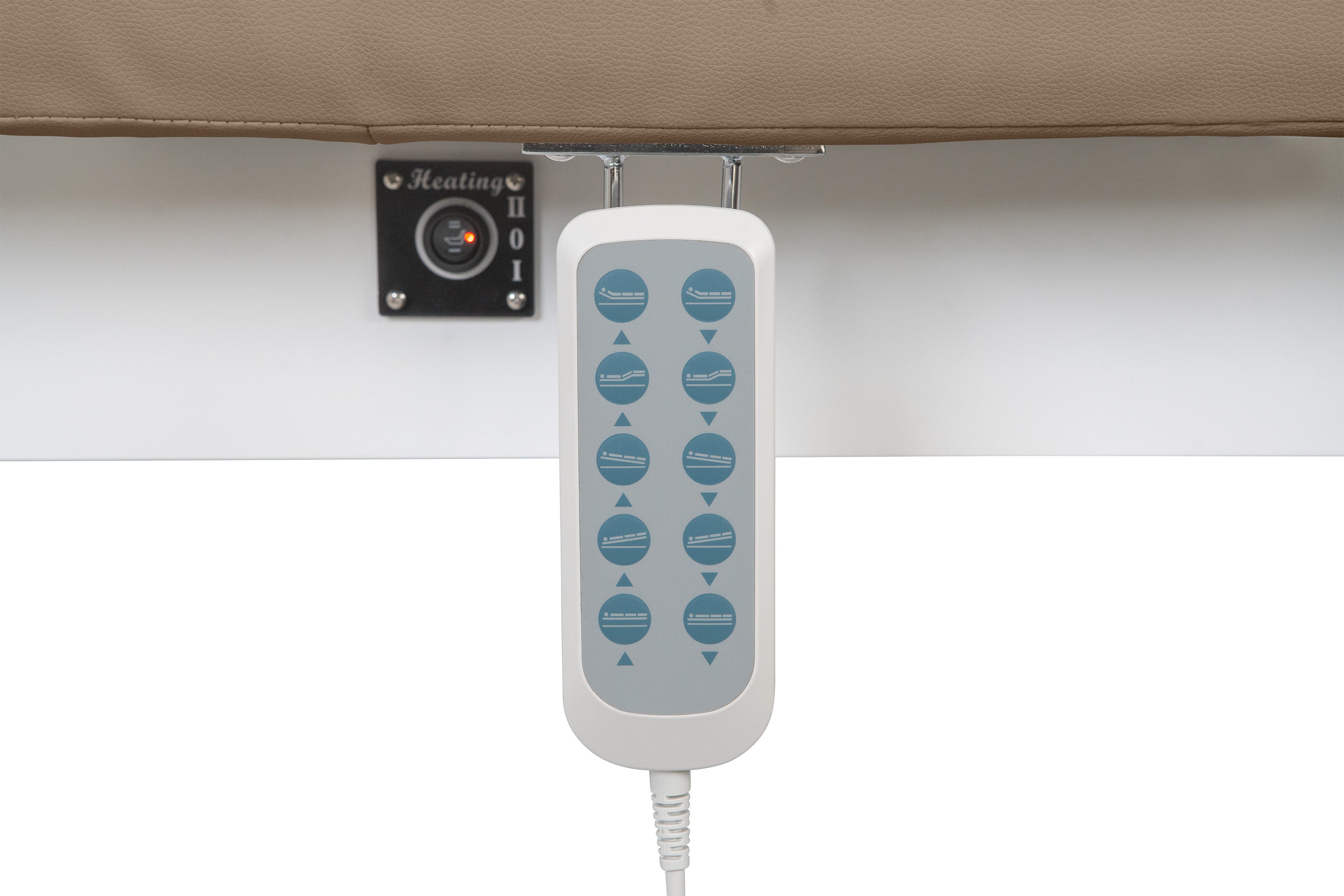 Camilla para spa Atland beige 4 motores calefacción