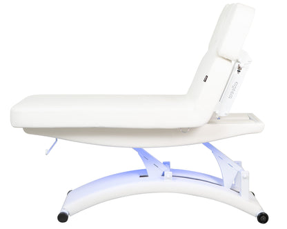 Camilla estética SPA Tal blanca 3 motores y calefacción