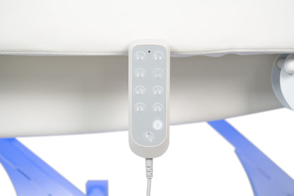 Camilla estética SPA Tal blanca 3 motores y calefacción