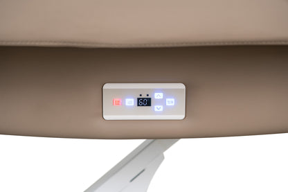 Camilla estética SPA Tal beige 3 motores y calefacción