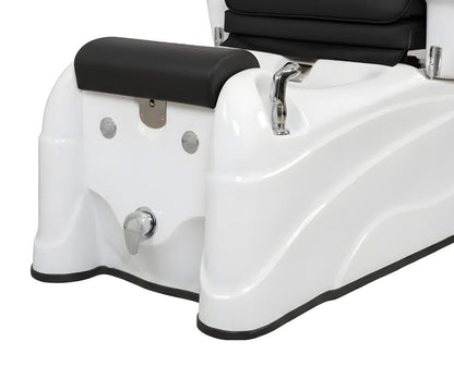 Sillón pedispa con masaje Ease Negro