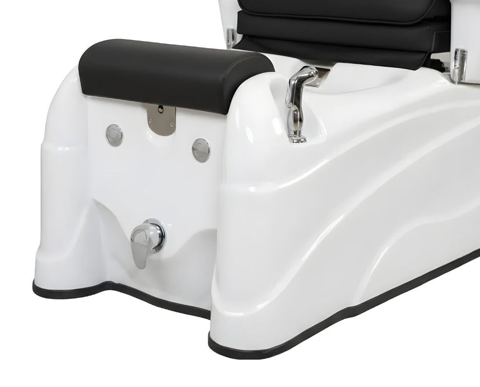 Sillón pedispa con masaje Ease Negro