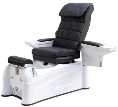 Sillón pedispa con masaje Ease Negro