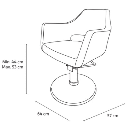Sillón peluquería corte Misty