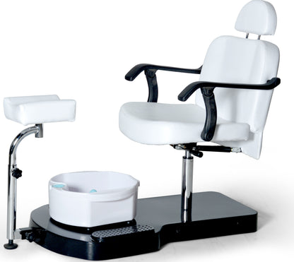 Sillón Jazmin con Bañera y posa pies para pedicuras