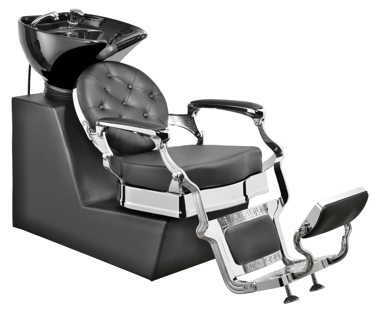 Lavacabezas barbero retro Ranch Silver