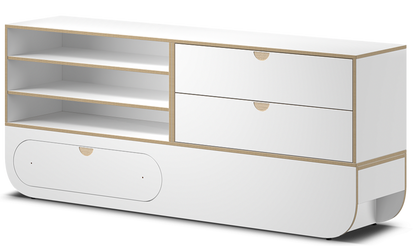 Aparador para almacenaje Ikon 2M blanco