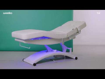 Camilla estética SPA Tal blanca 3 motores y calefacción