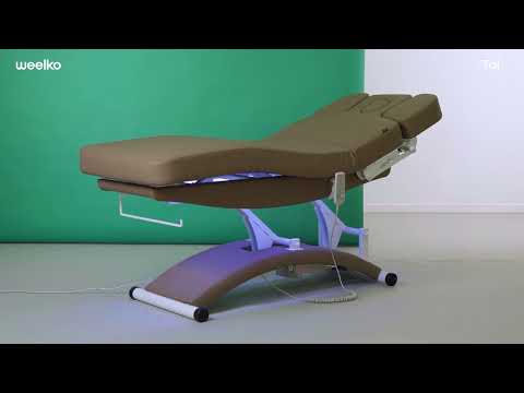 Camilla estética SPA Tal beige 3 motores y calefacción